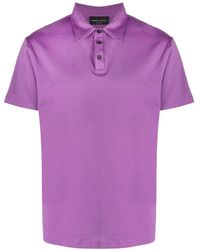 Roberto Collina - Short-sleeve Cotton Polo Shirt - Lyst