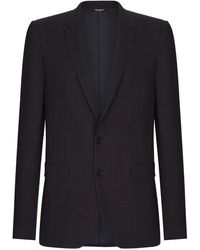 Dolce & Gabbana - Prince Of Wales Check Two-Piece Suit - Lyst
