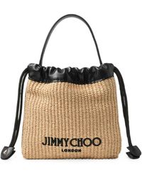 Jimmy Choo - Drawstring Pouch Top Handle - Lyst