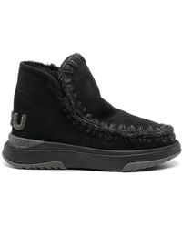 Mou - Stiefel Mit Shearling-Futter - Lyst