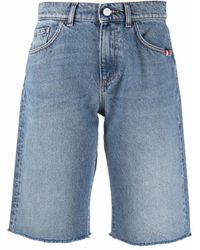 AMISH - Knielange Haley Jeans-Shorts - Lyst