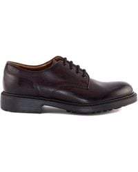 Doucal's - Derbies En Cuir À Lacets - Lyst
