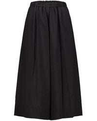 Comme des Garçons - Elasticated Wide-Leg Trousers - Lyst