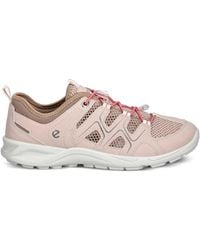 Ecco - Terracruise Mesh-Panelled Lace-Up Trainers - Lyst