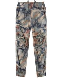 DIESEL - Pantalon Évasé Court - Lyst