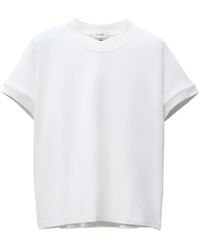 Versace - Camiseta De Algodón Stretch Con Bordado - Lyst