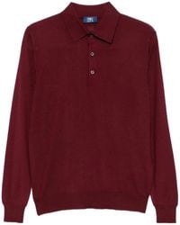 Fedeli - Button-Up Collar Polo Shirt - Lyst