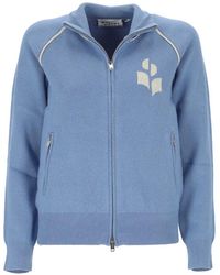 Isabel Marant - Lanya Zip-Up Cardigan - Lyst