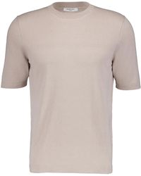 Boglioli - Crew-Neck Silk-Cotton Blend T-Shirt - Lyst