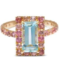 Yi Collection - 18K Candy Aquamarine And Tourmaline Ring - Lyst