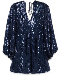ROTATE BIRGER CHRISTENSEN - スパンコール ミニドレス - Lyst