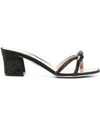 Rene Caovilla - Ribbon Sandals - Lyst