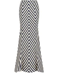 Rosie Assoulin - Jupe À Motif De Chevrons - Lyst