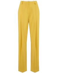 Elisabetta Franchi - Wide Trousers - Lyst
