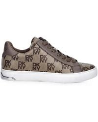 DKNY - Logo-Print Sneakers - Lyst