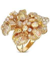 Anabela Chan - Bloomingdale ダイヤモンド リング 18kイエローゴールド - Lyst