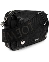 Loewe - Small Pebble Leather Messenger Bag - Lyst