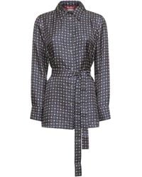 Max Mara - Chemise À Fleurs - Lyst