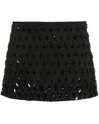 Amen - Falda corta en jacquard - Lyst