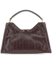 Gianni Chiarini - Medium Aurora Striped-Effect Shoulder Bag - Lyst