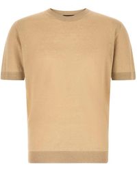 Zanone - T-Shirt Met Ronde Hals - Lyst