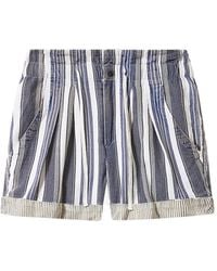 Isabel Marant - Short Nirma À Rayures - Lyst