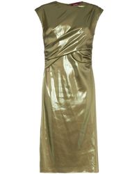 Sies Marjan Edie Gelamineerde Wikkeljurk - Groen