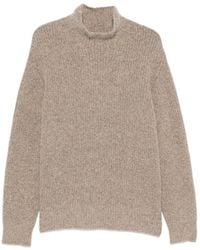 Roberto Collina - Gerippter Pullover - Lyst