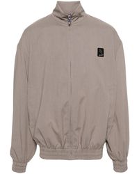 Gcds - Logo-Appliqué Drop-Shoulder Jacket - Lyst