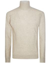 Altea - Lupetto Cashmere Turtleneck Sweater - Lyst