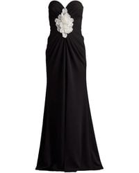 Tadashi Shoji - Strapless Embellished Column Gown - Lyst