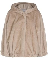 Antonelli - Hooded Faux-Fur Jacket - Lyst