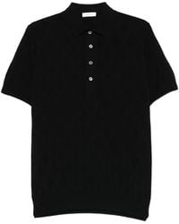 Diktat - Diamond-Knit Polo Shirt - Lyst