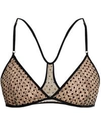 Tom Ford - Polka-Dot Lace-Trim Bra - Lyst