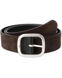Orciani - Cloudy Reversible Suede Belt - Lyst