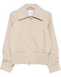 Patou - Zip-Fastening Pointed-Collar Jacket - Lyst