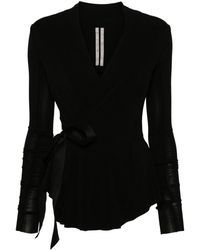 Rick Owens - Hollywood Jersey Cropped Jacket - Lyst