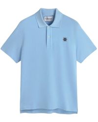 LES HÉRITIERS - Chest-Detail Polo Shirt - Lyst