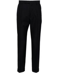Gucci - Mid-Rise Tailored Twill Trousers - Lyst