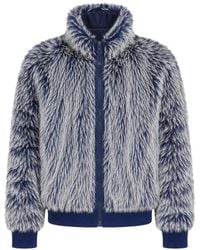 DIESEL - Shaggy Winter Jacket - Lyst