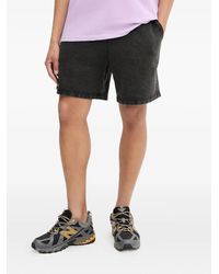 HUGO - Drawstring-Fastening Acid-Wash Shorts - Lyst