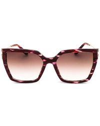 Chopard - Logo-Detail Cat-Eye Sunglasses - Lyst