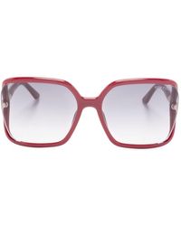 Tom Ford - Tortoiseshell Oversize-frame Sunglasses - Lyst