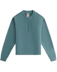 Kith - Asher Henley Sweatshirt - Lyst