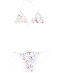 Missoni - Bikini Con Estampado Floral - Lyst