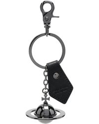 Vivienne Westwood - Saffiano Orb Keychain - Lyst