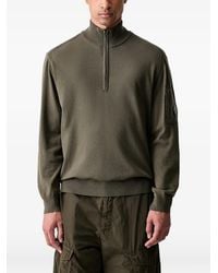 C.P. Company - Lens-Detail Half-Zip Sweater - Lyst