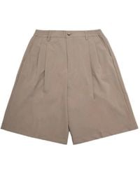 Woc - Lusaka Pleated Shorts - Lyst