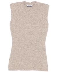 ELY ELY - Padded-Shoulder Vest - Lyst