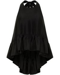 Azeeza - Winston ラッフル シルクトップ - Lyst